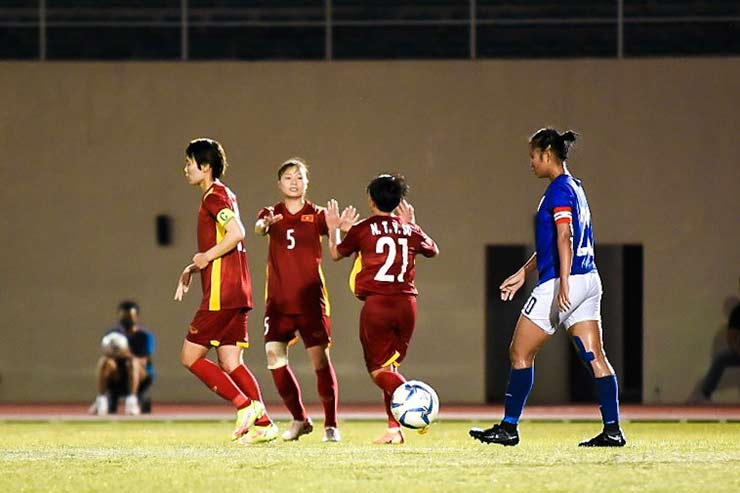 video Highlight : nữ Việt Nam 3 - 0 Campuchia . (Giải vô địch nữ Đông Nam Á 2022)