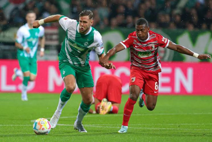 video Highlight : Werder Bremen 0 - 1 Augsburg (Vòng 6 Bundesliga)