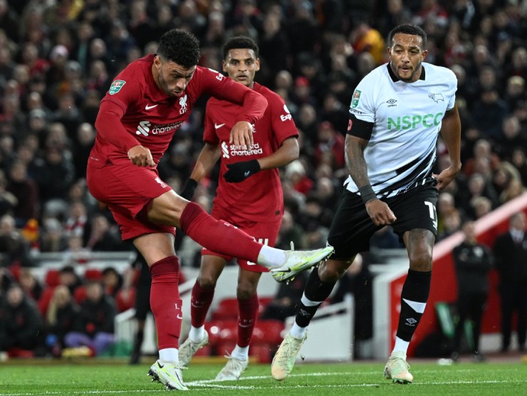 video Highlight : Liverpool 0 - 0 Derby County (League Cup) . * Tỷ số luân lưu: 3-2