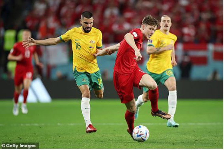 video Highlight : Australia 1 - 0 Đan Mạch (World Cup)