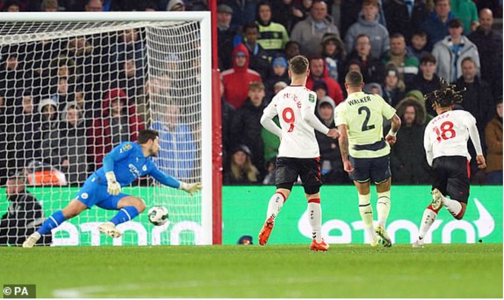 video Highlight : Southampton 2 - 0 Man City (League Cup)