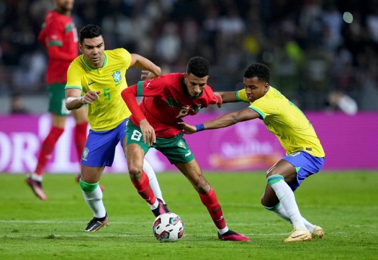 video Highlight : Morocco 2 - 1 Brazil (Giao hữu)