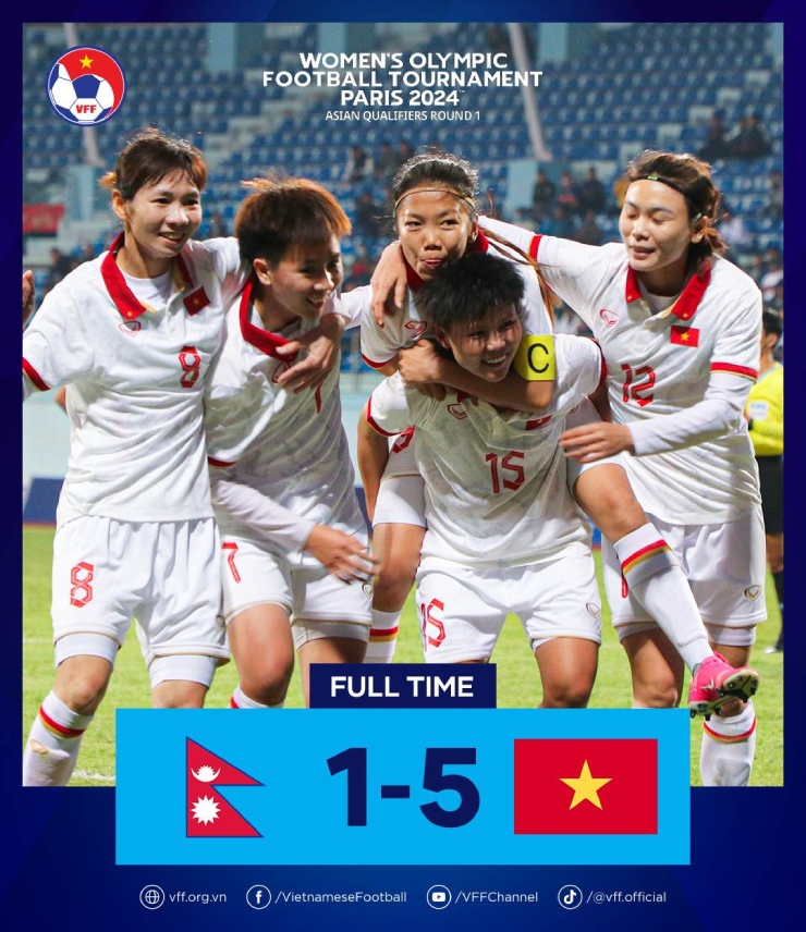 video Highlight : Nepal 1 - 5 Việt Nam (Vòng loại Olympic)