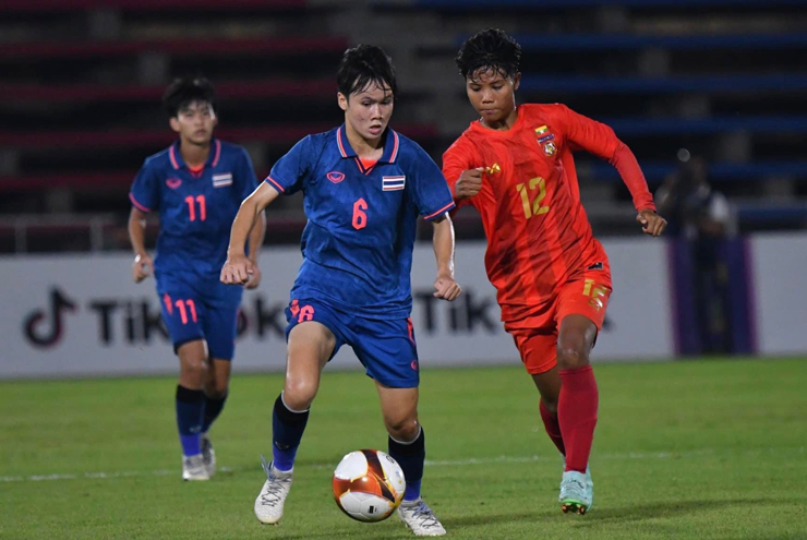 video Highlight : nữ Thái Lan 2 - 4 Myanmar (SEA Games)