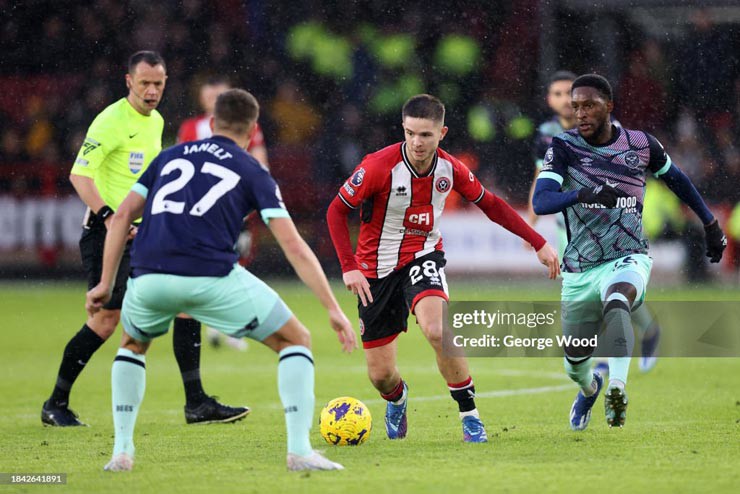 video Highlight : Sheffield United 1 - 0 Brentford (Ngoại hạng Anh)