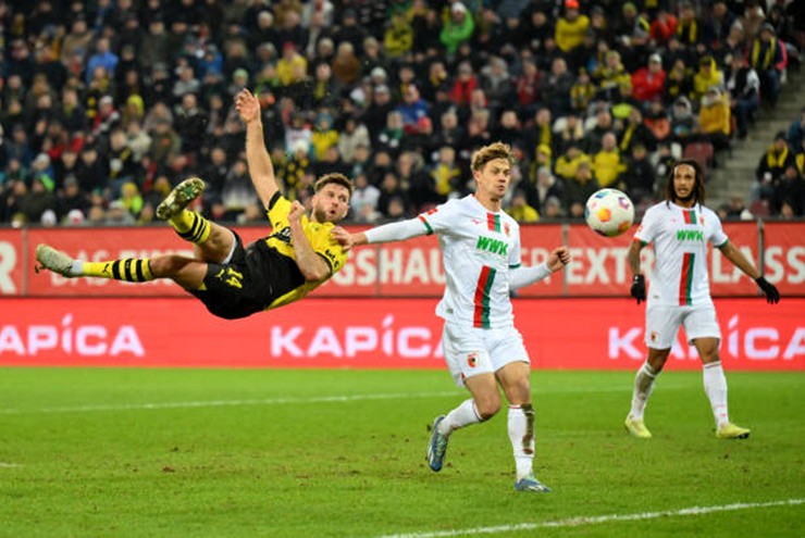 video Highlight : Augsburg 1 - 1 Dortmund (Bundesliga)